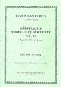 Streichquartett C-Dur Nr.19 WoO37 Partitur und Stimmen 