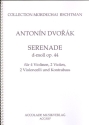Serenade d-Moll op.44 für 4 Violinen, 2 Violen, 2 Violoncelli und Kontrabaß Partitur und Stimmen