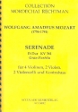 Gran Partita KV361 fr 4 Violinen, 2 Violen, 2 Violoncelli und Kontraba Partitur und Stimmen