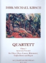 Quartett op.5 fr Oboe, Oboe d'amore, Englischhorn (Klarinette in A) und Fagott Partitur und Stimmen