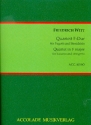 Quartett F-Dur fr Fagott, Violine, Viola und Violoncello Partitur und Stimmen