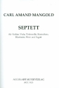 Septett F-Dur fr Klarinette, Fagott, Horn, Violine, Viola, Violoncello und Kontrabass Partitur und Stimmen