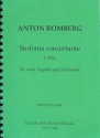 Sinfonie concertante C-Dur fr 2 Fagotte und Orchester Partitur