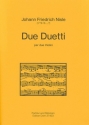 2 Duette  fr 2 Violinen Partitur + Stimmen