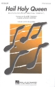 Hail holy Queen for 2-part chorus and piano score