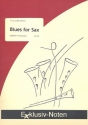Blues for Sax für 4 Saxophone (SATBar) Partitur und Stimmen