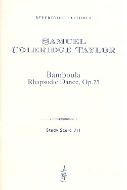 Bamboula - Rhapsodic Dance op.75 for orchestra study score