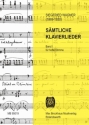 Smtliche Klavierlieder Band 1 fr hohe Singstimme und Klavier