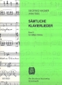 Smtliche Klavierlieder Band 2 fr mittlere Singstimme und Klavier Pachl, Peter P., ed