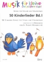 50 Kinderlieder Band 1 fr Violine und Violoncello Spielpartitur