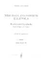 Ruslan und Ludmilla Studienpartitur (3 Bnde, kyr) mit Libretto (dt/en)
