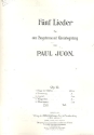 Jugend op.13,3 fr Gesang und Klavier