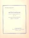 Mditation d'aprs un thme de Beethoven op.94 pour 4 parties de violoncelle (quatuor ou ensemble), part.+parties