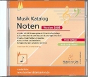 Musik Katalog Noten Version 2008 CD-ROM