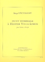 Petit Hommage  Heitor Villa-Lobos pour violon et harpe