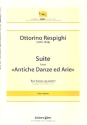 Suite from Antiche Danze ed Arie fr Piccolotrompete, Trompete in C, Horn, Posaune und Tuba,  Partitur und Stimmen