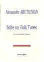 Suite on Folk Tunes fr Flte, Oboe, Klarinette, Horn und Fagott Partitur und Stimmen