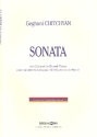 Sonate fr Klarinette und Klavier