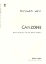 Canzone fr Violine, Viola und Klavier Stimmen