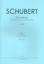Trio B-Dur op.99 fr Violine, Violoncello und Klavier Viola-Stimme statt Violoncello