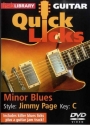 Quicks Licks - Minor Blues in the Style of Jimmy Page  DVD-Video Lick Library