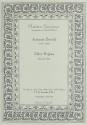 Salve Regina fr Soli, gem Chor, Violine, 4 Viole da gamba und Bc Partitur