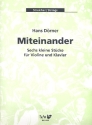 Miteinander fr Violine und Klavier