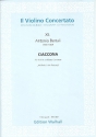 Ciaccona (Wolfenbtteler Fassung) fr Violine und Bc