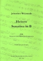 Heitere Sonatina B-Dur fr Violine und Klavier