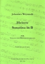 Heitere Sonatina B-Dur fr Violine und Klavier