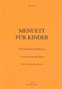 Menuett fr Kinder fr Posaune und Klavier