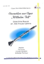 Ouvertre zu Wilhelm Tell fr 3 Klarinetten und Bassklarinette Partitur und Stimmen