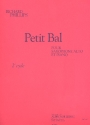Petit Bal pour saxophone alto et piano