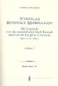 Die Legende von der unsichtbaren Stadt Kitesch und von der Jungfrau Fewronija Studienpartitur und Libretto (in 3 Bnden) (kyr/frz)