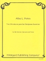 3 Miniaturas para las Mariposas Ausentes for clarinet, bassoon and piano parts