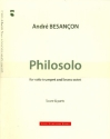 Philosolo  for trumpet and brass octet score and parts