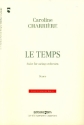 Le temps for string orchestra score