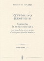 Concerto in modo misolidio fr Klavier und Orchester Studienpartitur