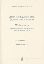 Wallenstein op.10 fr Orchester Studienpartitur