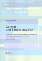 Gerecht und Snder zugleich fr Bariton, gem Chor, 3 Trompeten, 3 Posaunen und Orgel (Schlagwerk ad lib),  Partitur