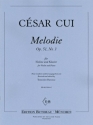 Melodie op.51,3 fr Violine und Klavier
