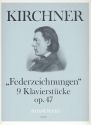 Federzeichnungen op.47 9 Klavierstcke