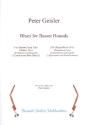 Blues for Basset Hounds fr 3 Bassetthrner (Klarinetten, 2 Klarinetten und Fagott) Partitur und Stimmen