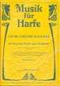 Konzert B-Dur op.4,6 für Harfe und Orchester Partitur und Stimmen