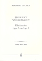 Klaviertrios F-Dur op.3 und b-Moll op.5 Studienpartitur