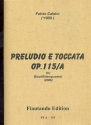 Preludio e Toccata op.115,1 fr 4 Blockflten (STBGb) Partitur und Stimmen
