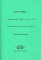 A Dialogue on the Death of Henry Purcell for soprano, bass, 2 recorders and Bc score and parts
