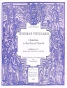 Hosanna to the Son of David  for 6 voices, viols or recorders score and parts