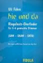 Hie und da  fr gem Chor a cappella Partitur