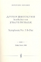 Sinfonie B-Dur Nr.5 fr Orchester Studienpartitur